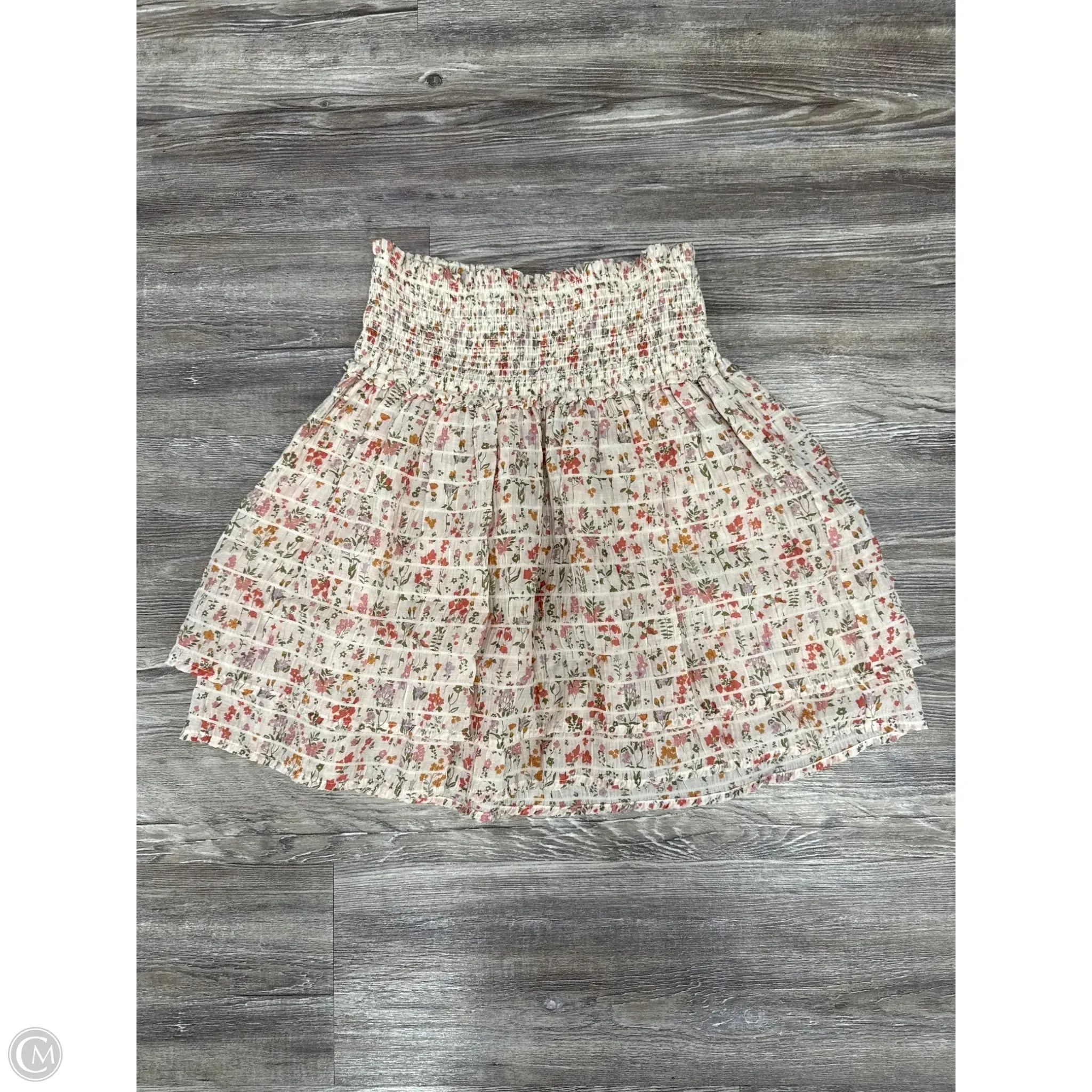 Skirt Mini & Short By Rails In Floral Print, Size: S
