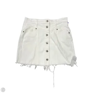 Skirt Mini & Short By Rails In White, Size: 4