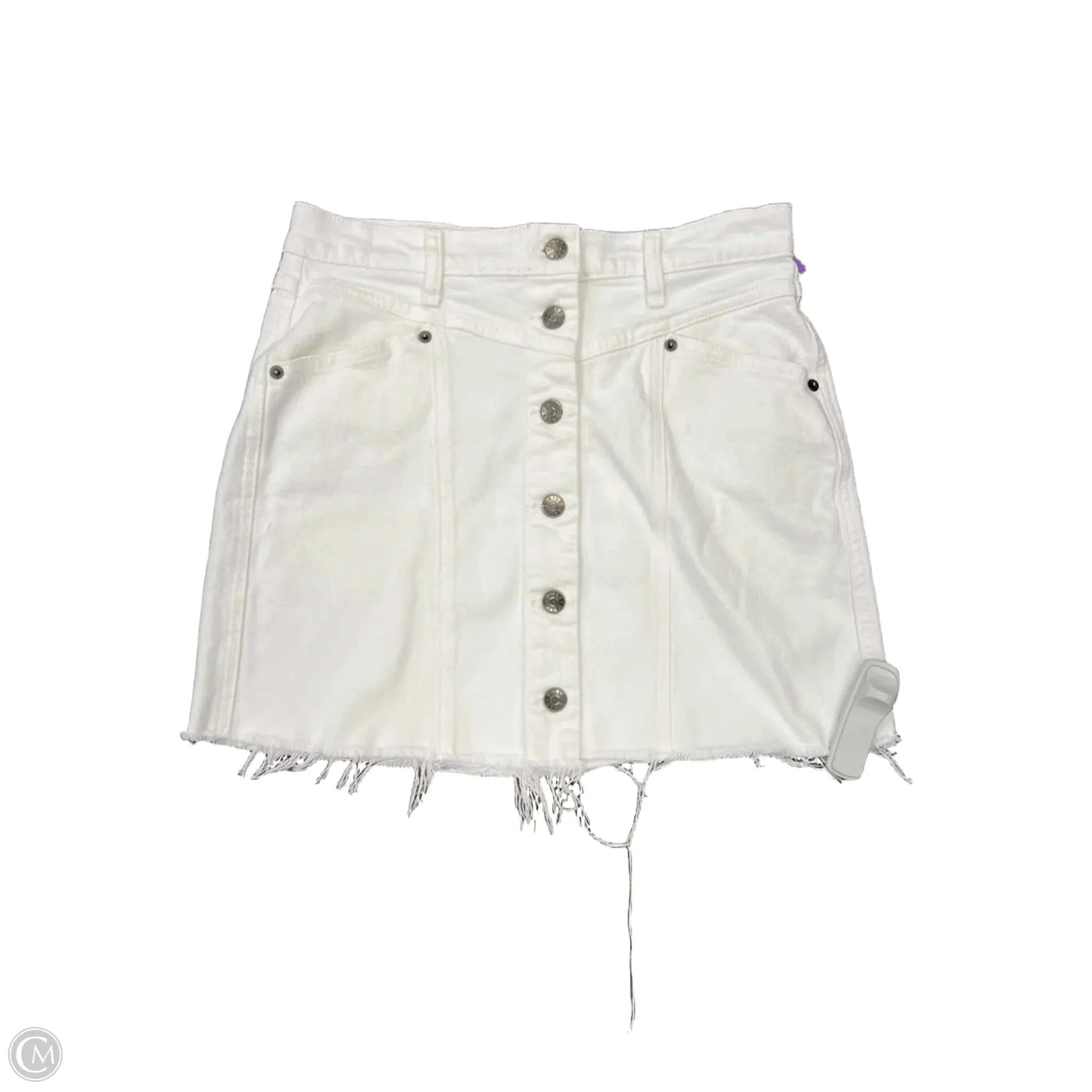 Skirt Mini & Short By Rails In White, Size: 4