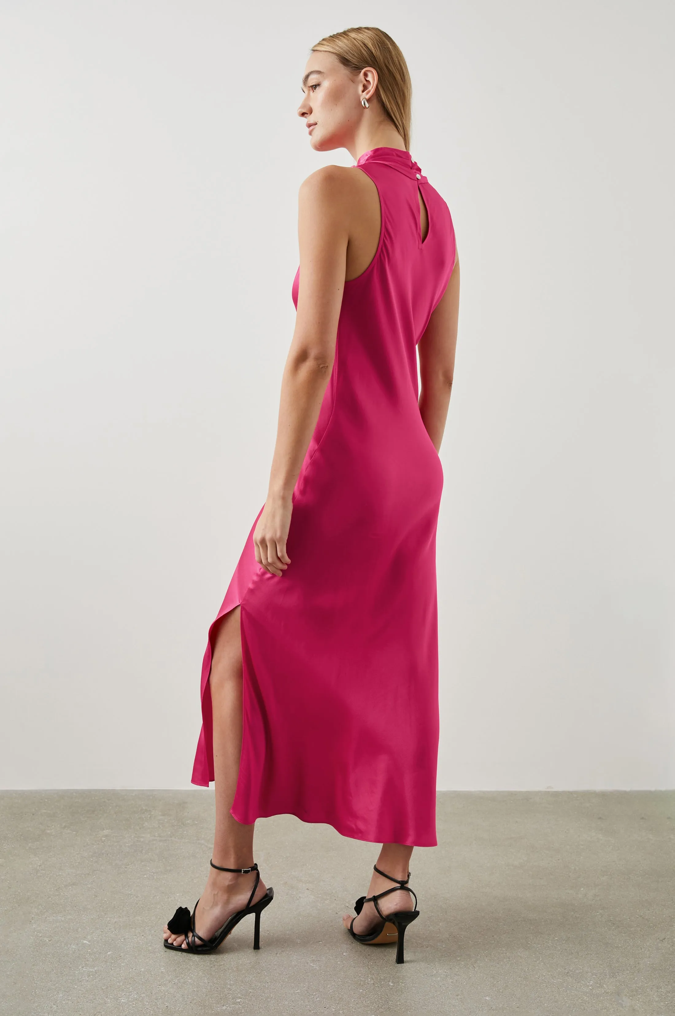 SOLANA DRESS - MAGENTA Rails