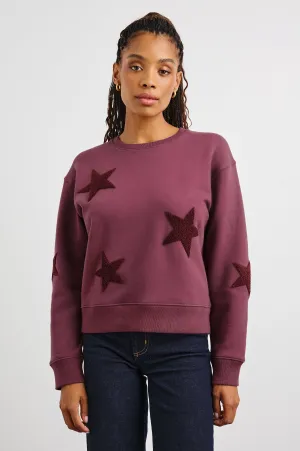 SONIA SWEATSHIRT - BURGUNDY Rails
