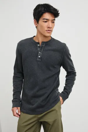 SOTO HENLEY - WASHED BLACK Rails