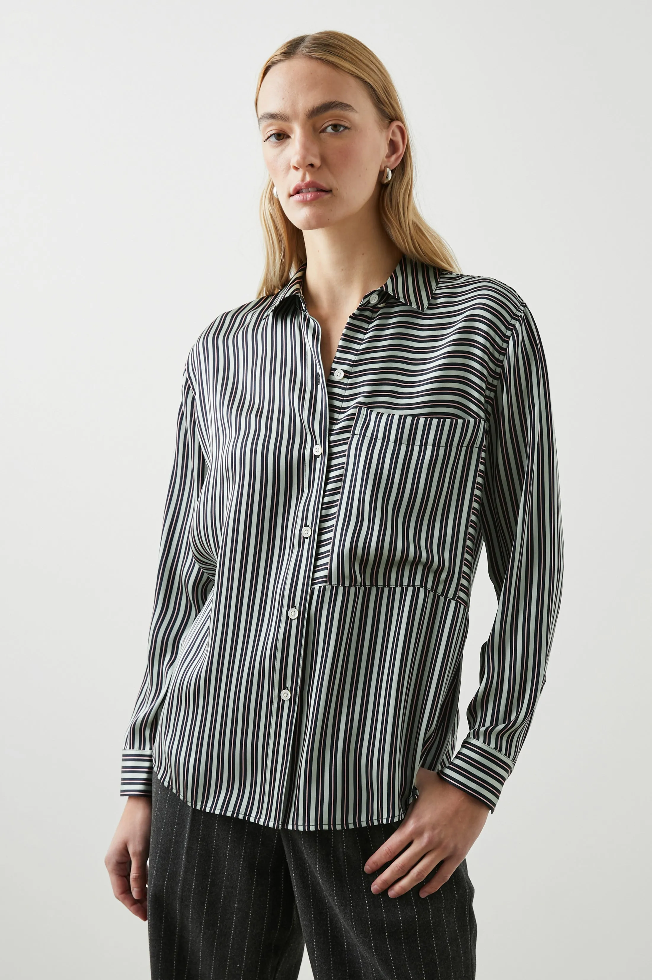 SPENCER SHIRT - ASPEN STRIPE Rails