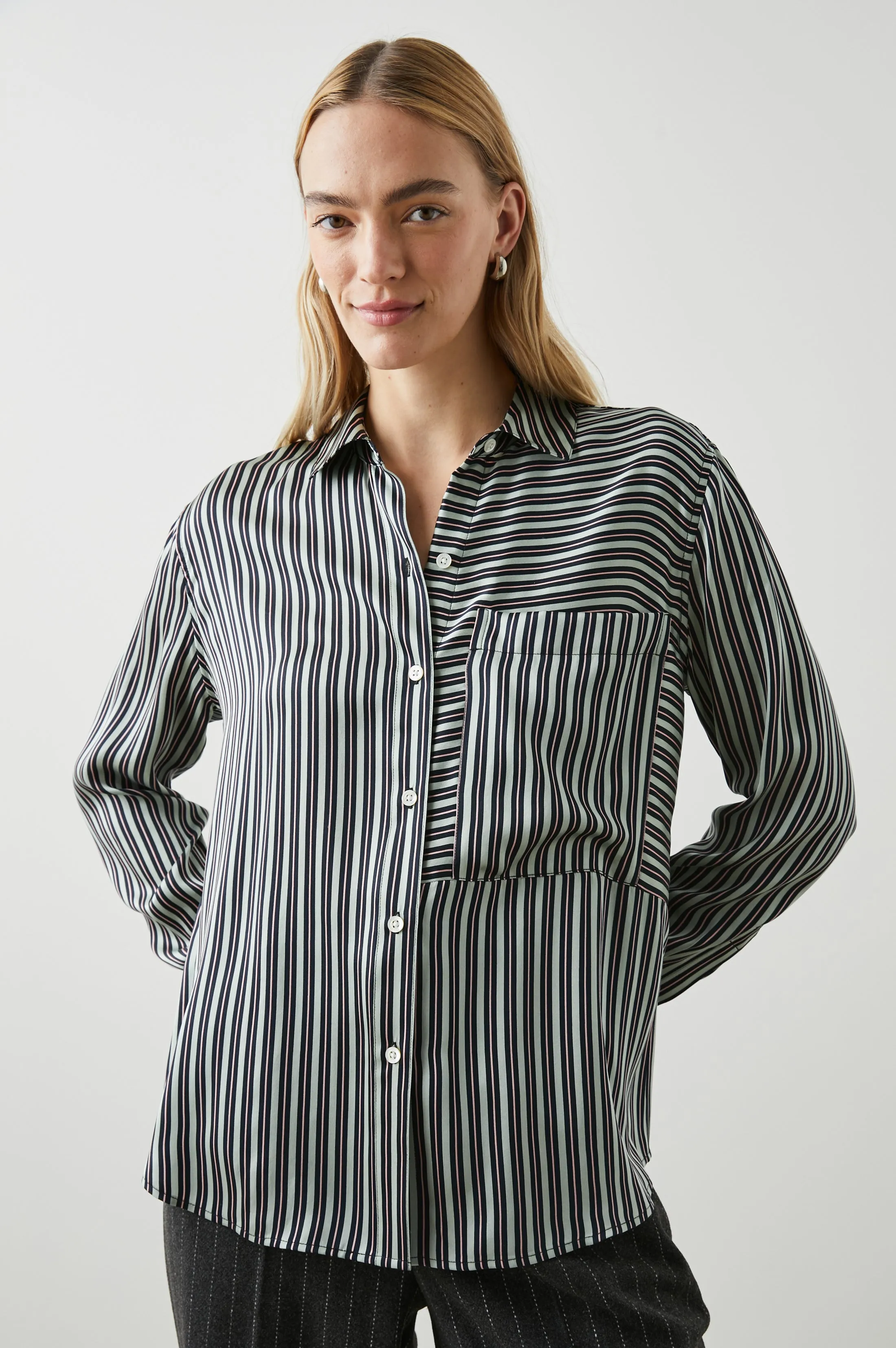 SPENCER SHIRT - ASPEN STRIPE Rails