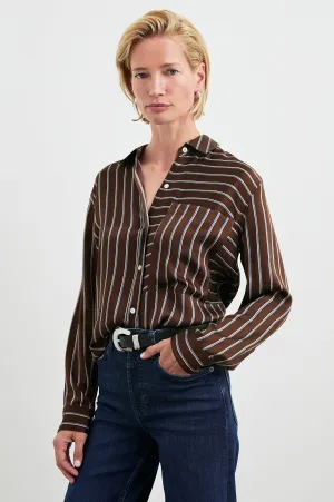 SPENCER SHIRT - BALTIC WHITE STRIPE Rails