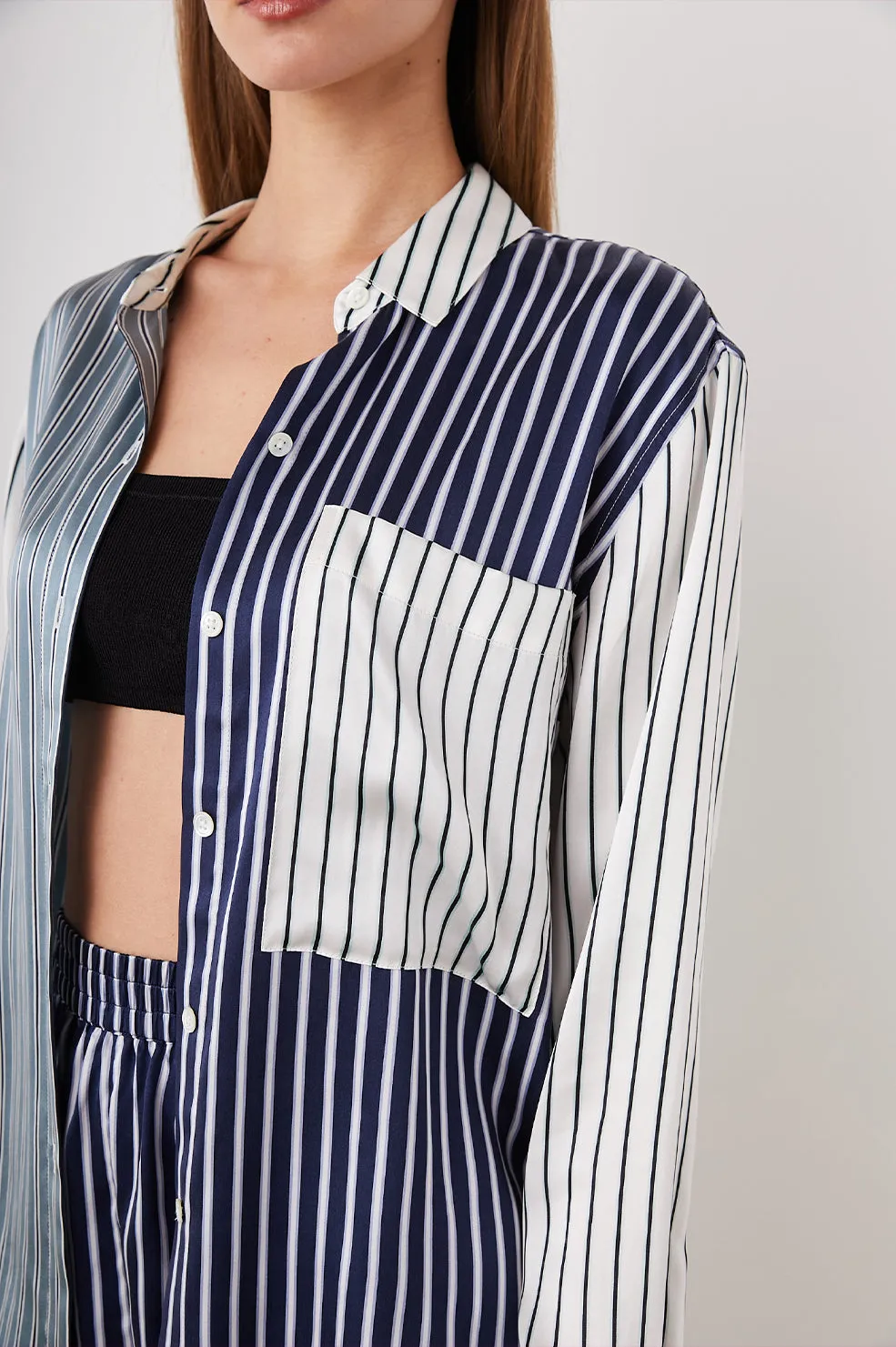 SPENCER SHIRT - KENT MULTI STRIPE Rails
