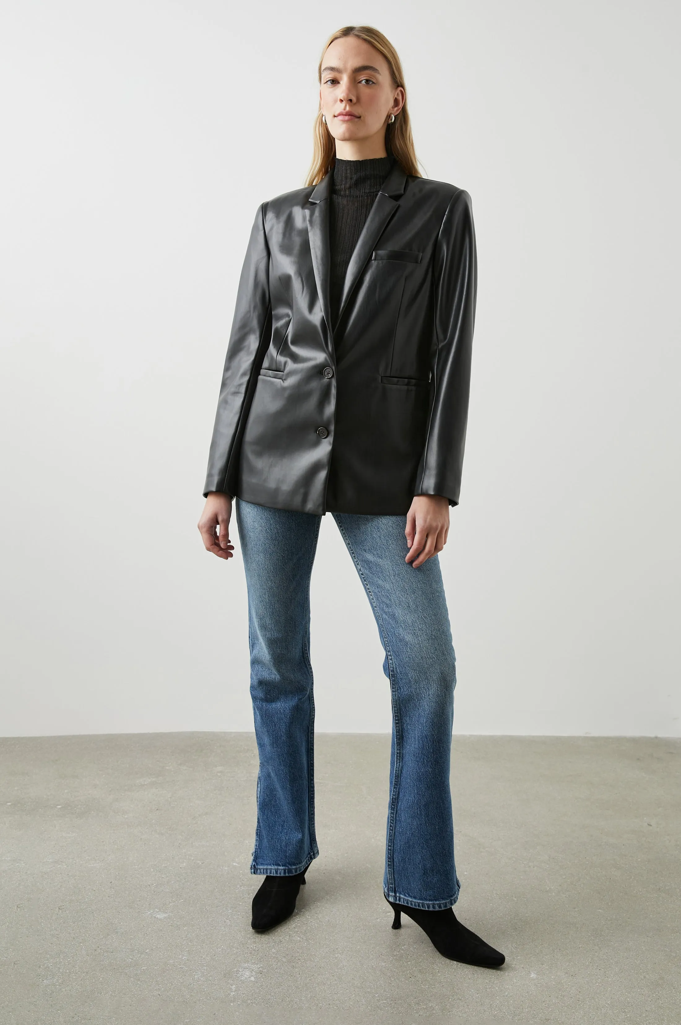 STANTON BLAZER - BLACK Rails
