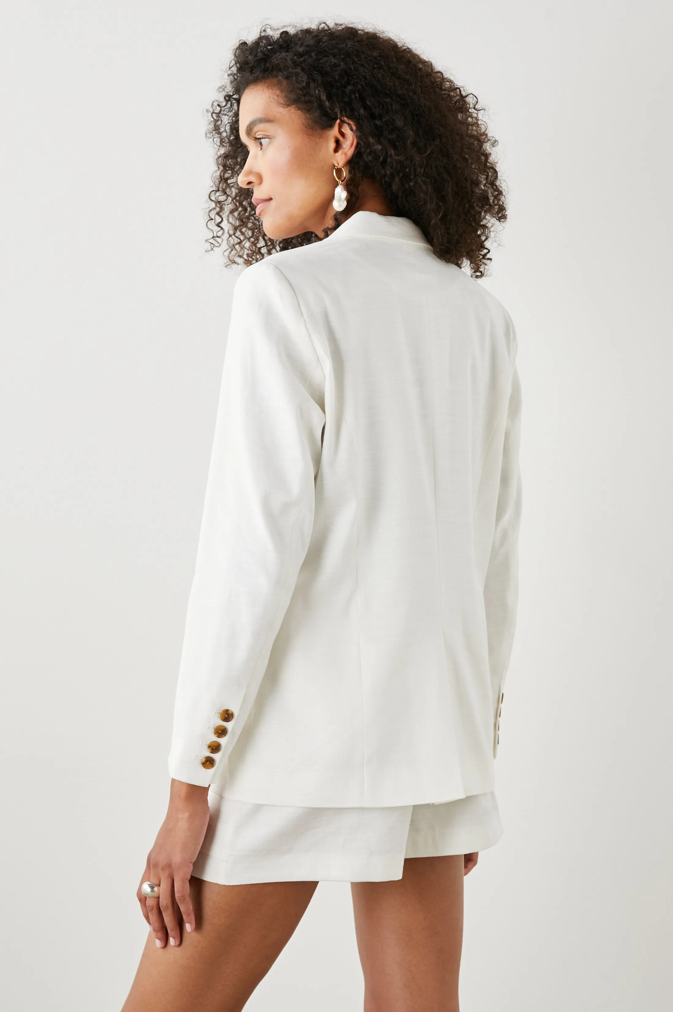 STANTON BLAZER - CREME Rails
