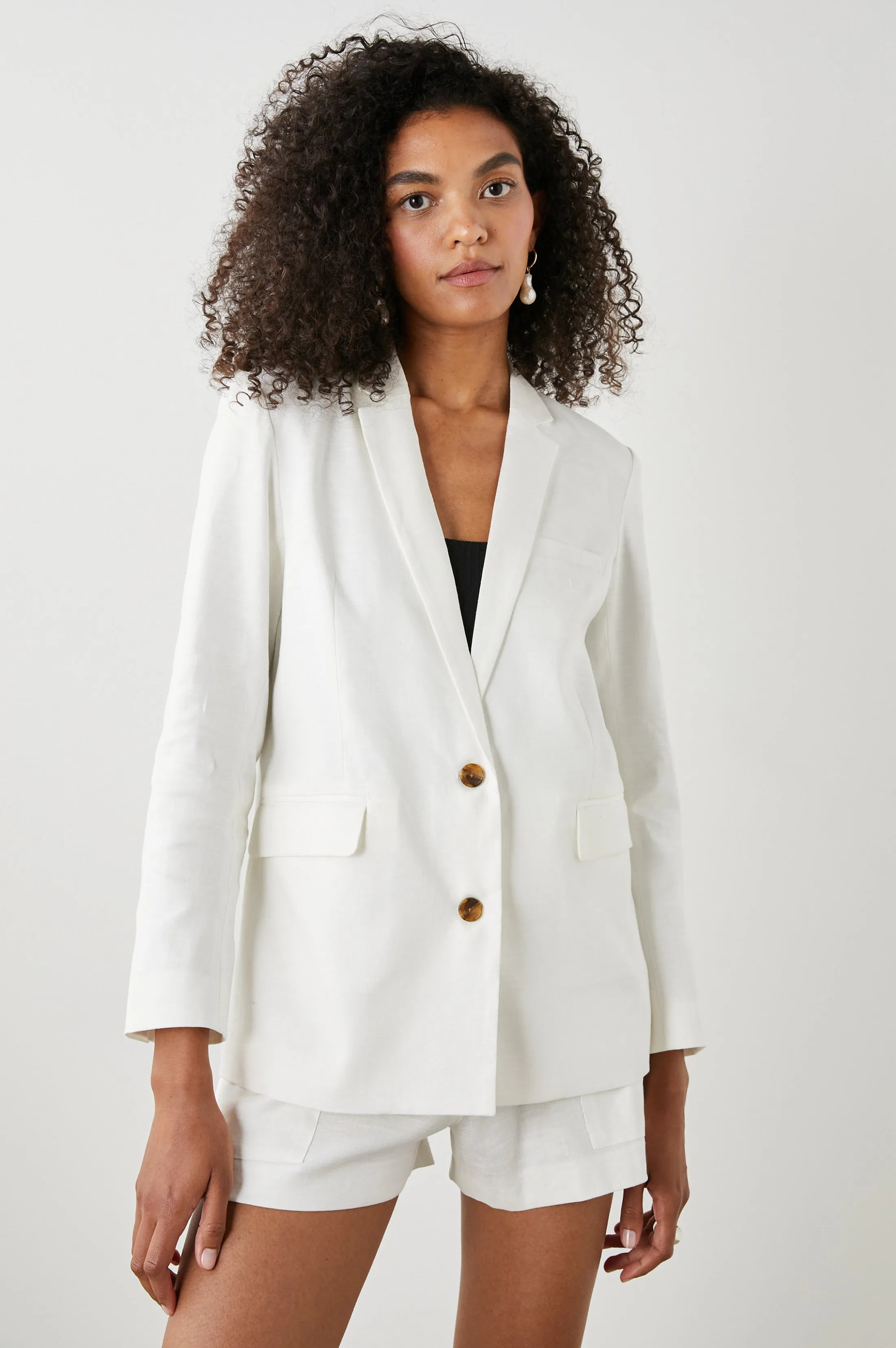 STANTON BLAZER - CREME Rails
