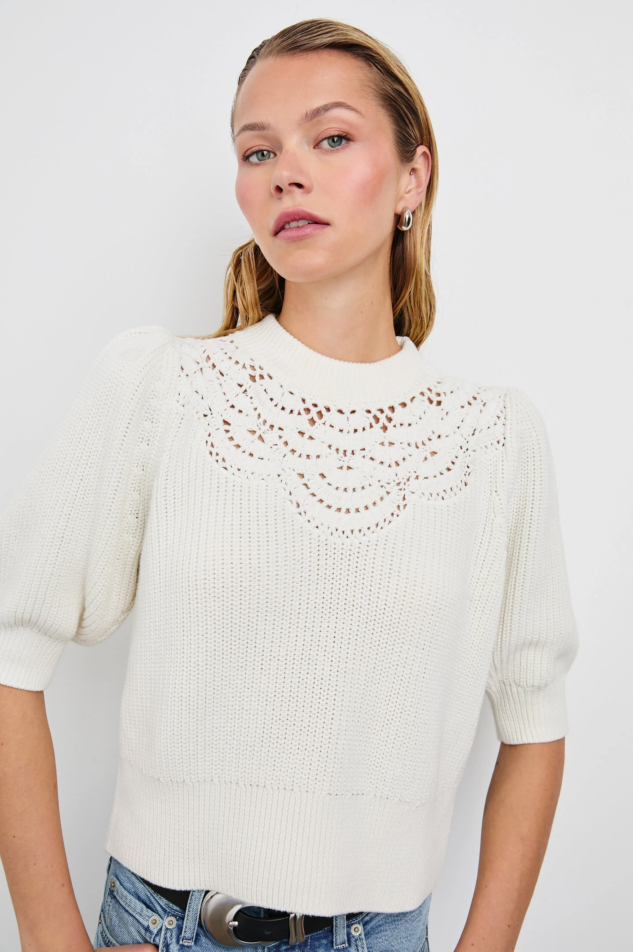 STEPH TOP - WHITE Rails