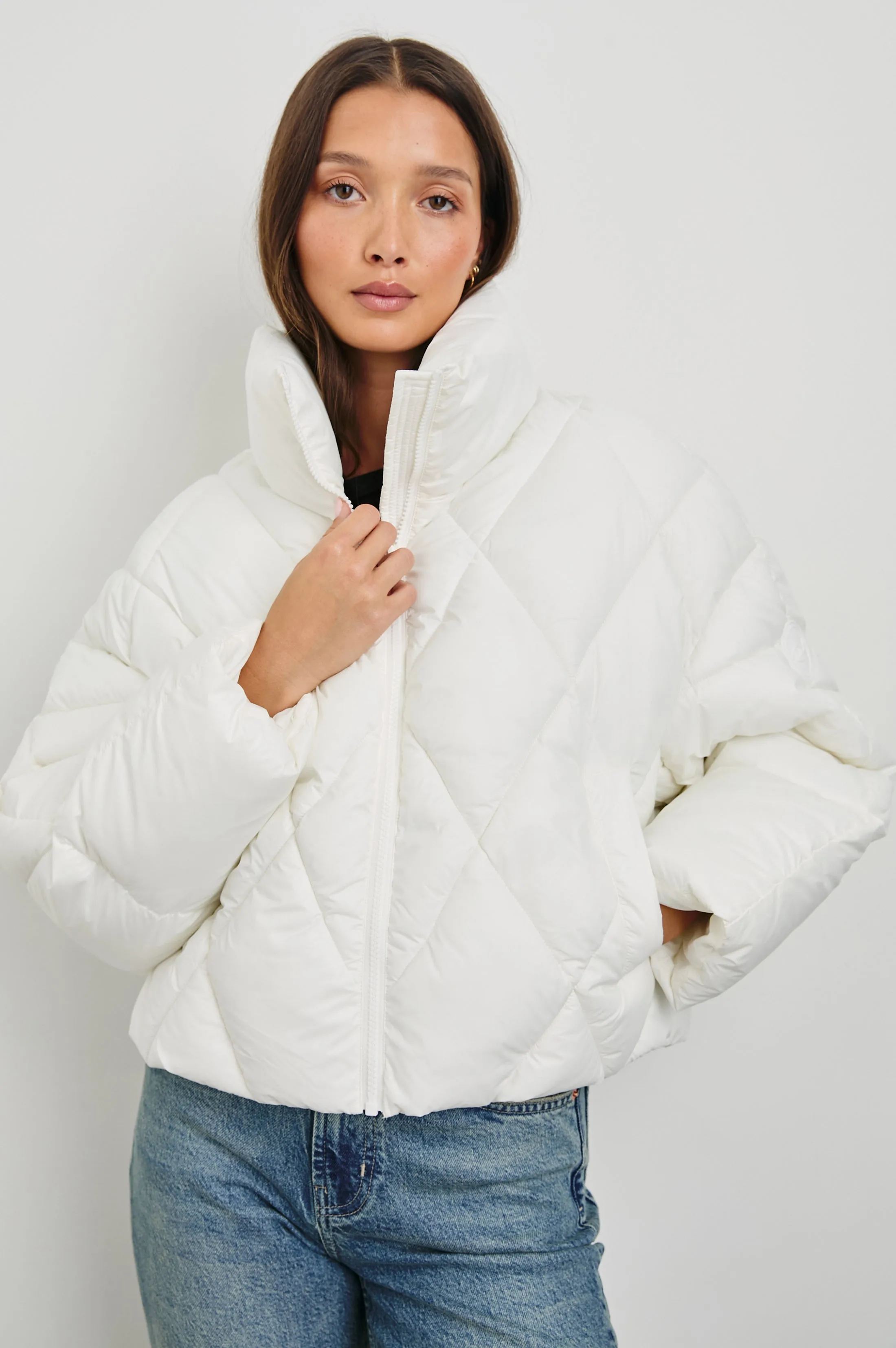 SUMMIT JACKET - IVORY Rails