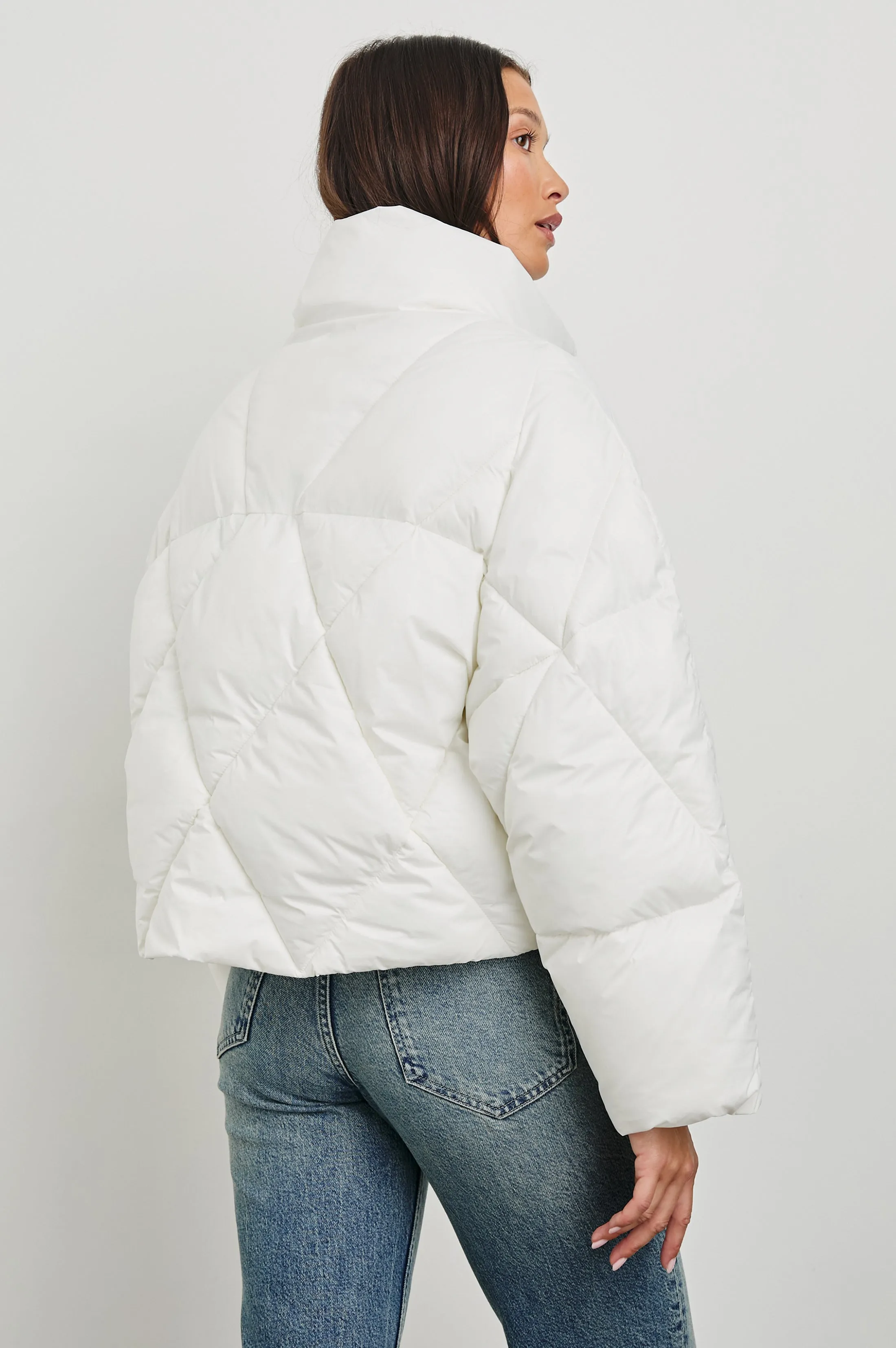 SUMMIT JACKET - IVORY Rails
