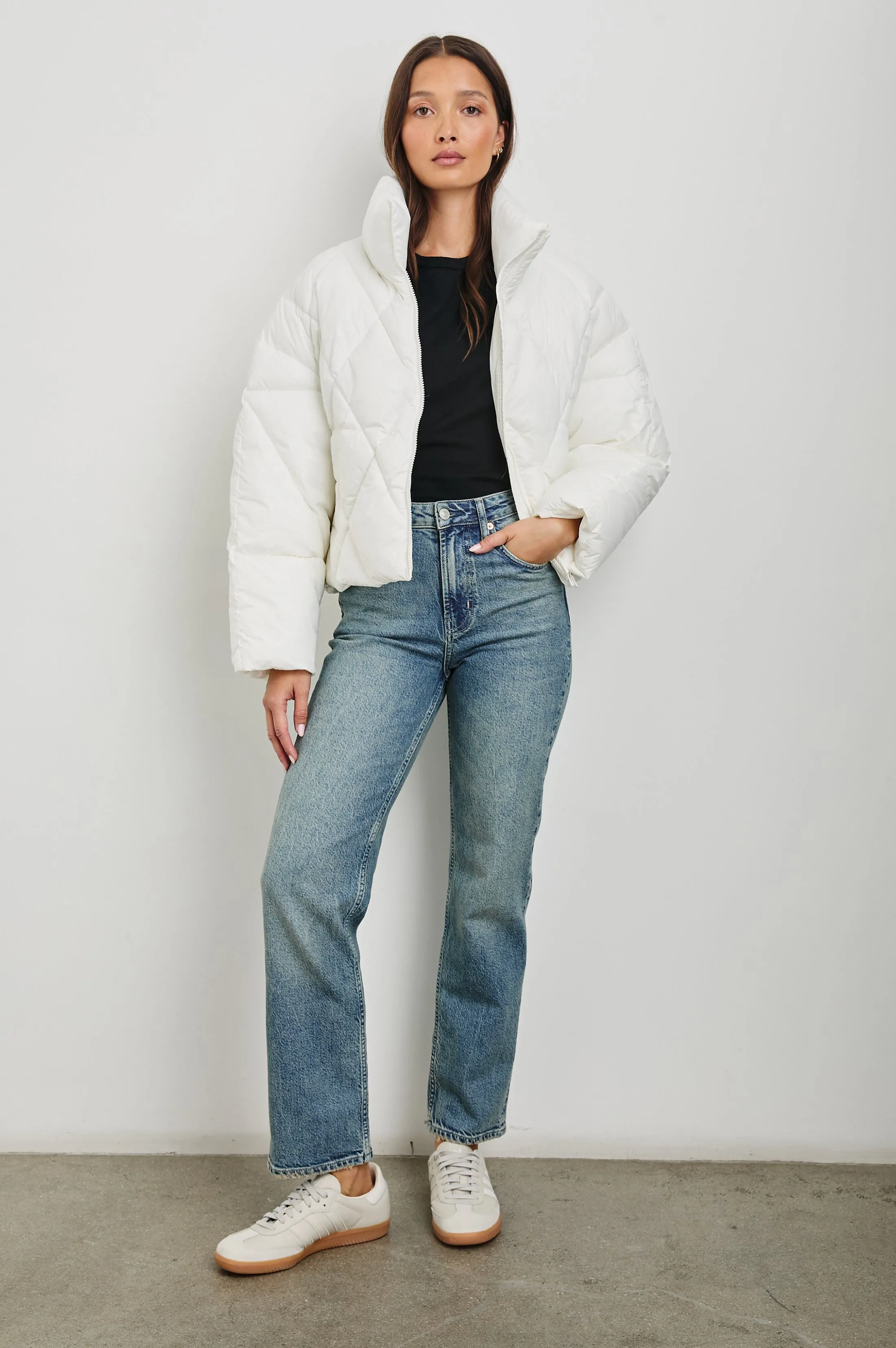 SUMMIT JACKET - IVORY Rails