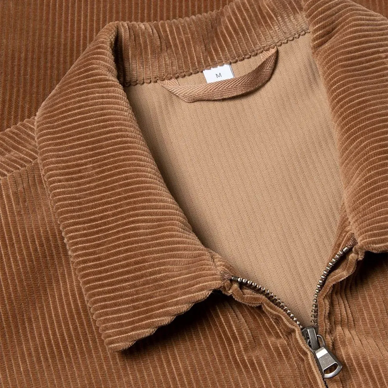 Sunspel Harrington Jacket Dark Camel