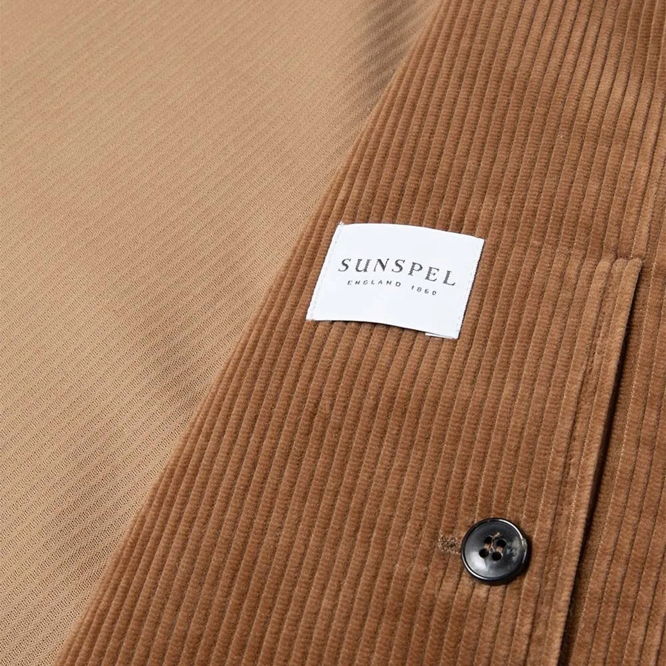 Sunspel Harrington Jacket Dark Camel