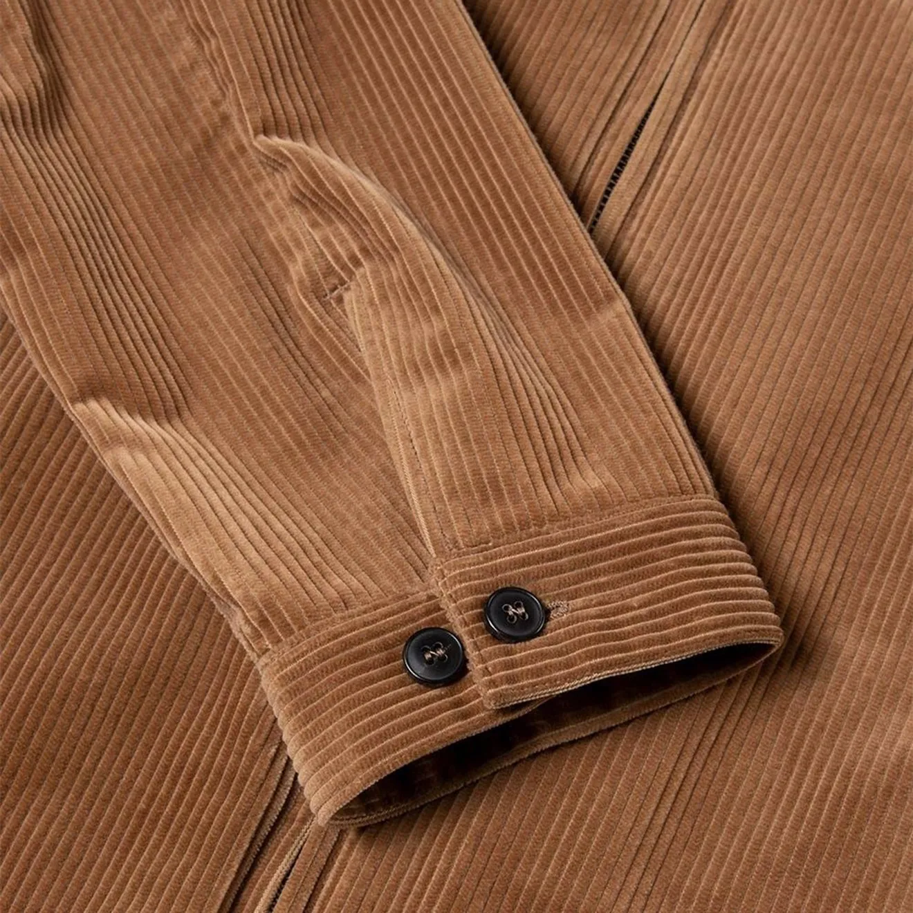Sunspel Harrington Jacket Dark Camel