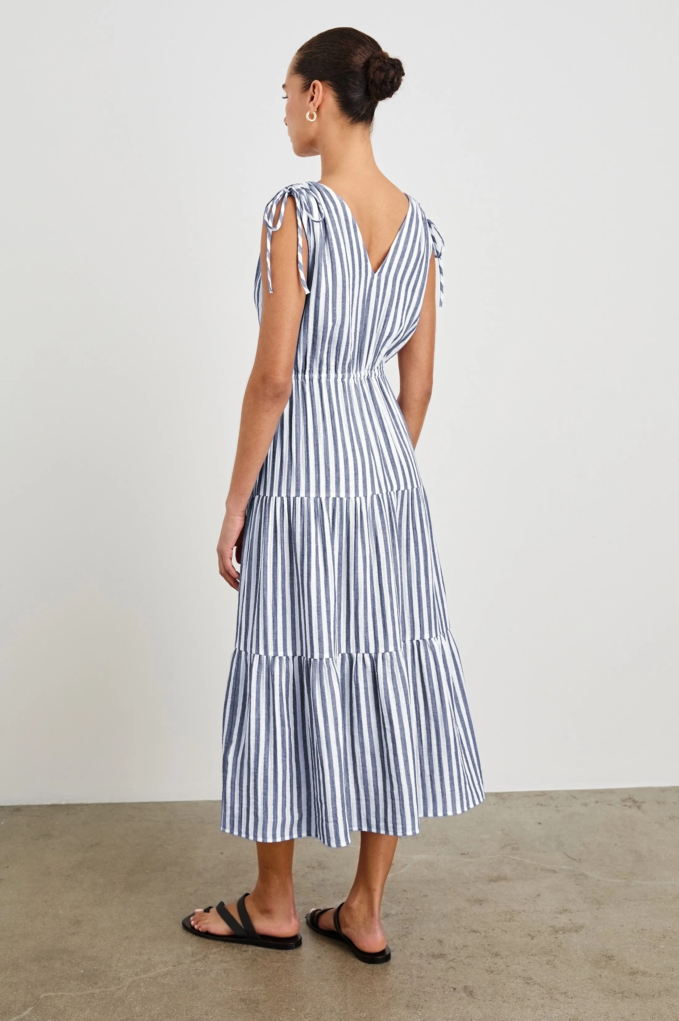 SUZETTE DRESS - ADMIRAL STRIPE Rails