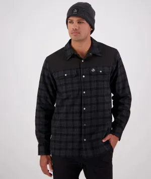 Swanndri - Marton Stormshield Shirt - Plaid - Grey/Black