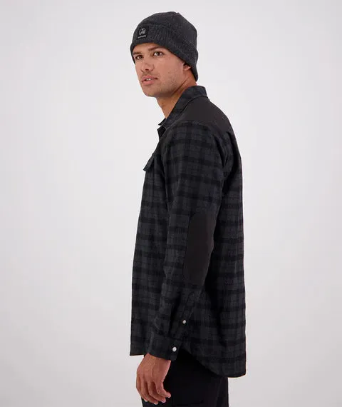 Swanndri - Marton Stormshield Shirt - Plaid - Grey/Black