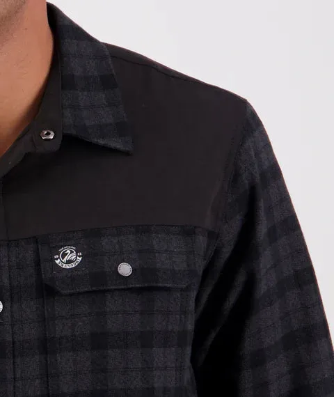 Swanndri - Marton Stormshield Shirt - Plaid - Grey/Black
