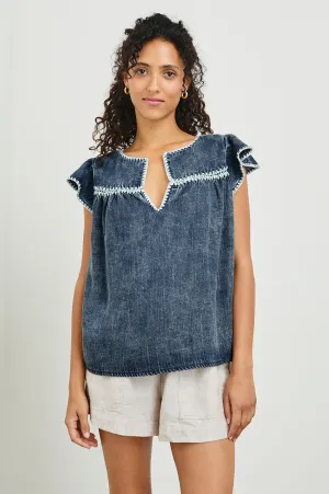TAFIA TOP - CLASSIC BLUE Rails
