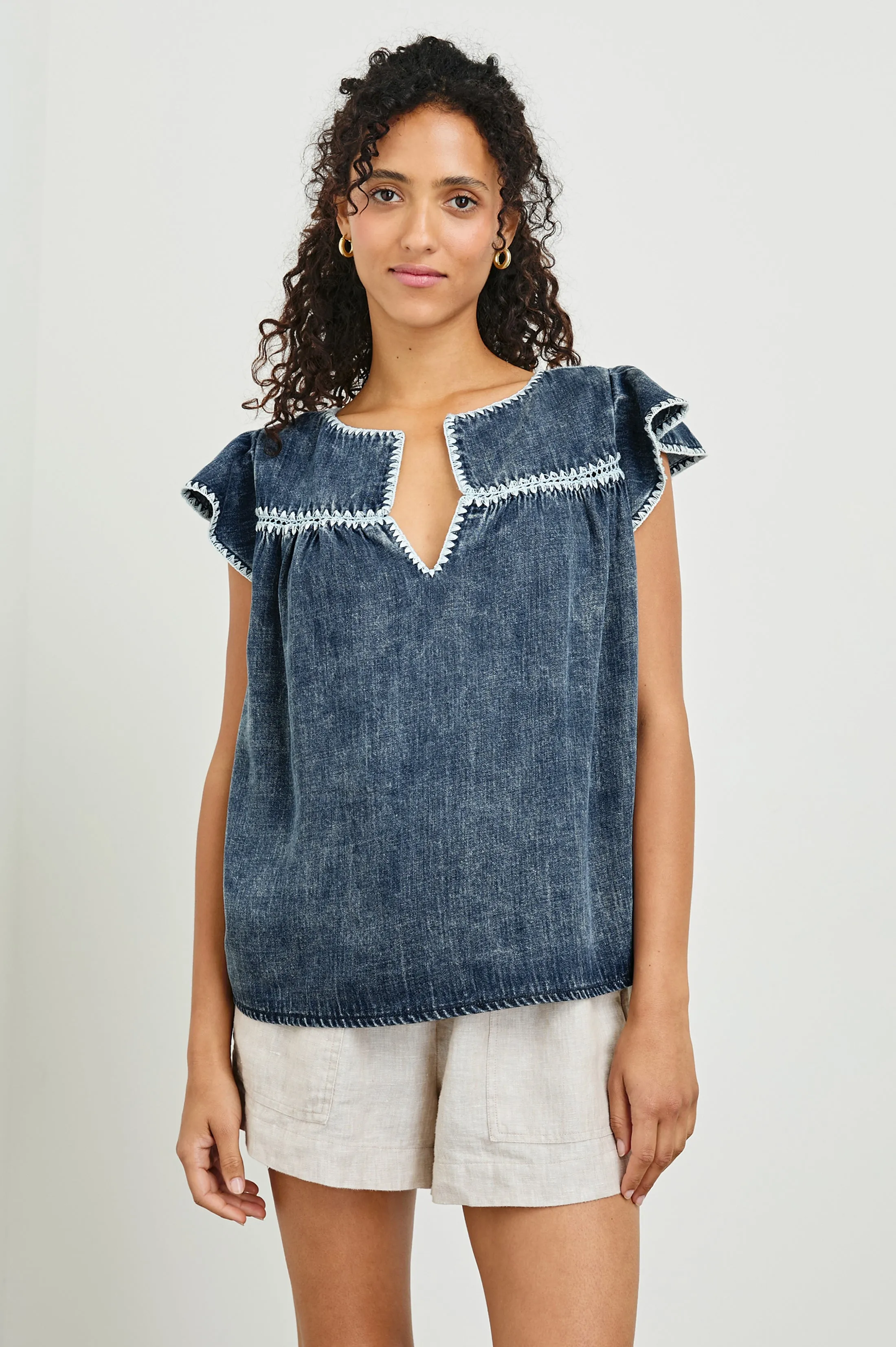 TAFIA TOP - CLASSIC BLUE Rails