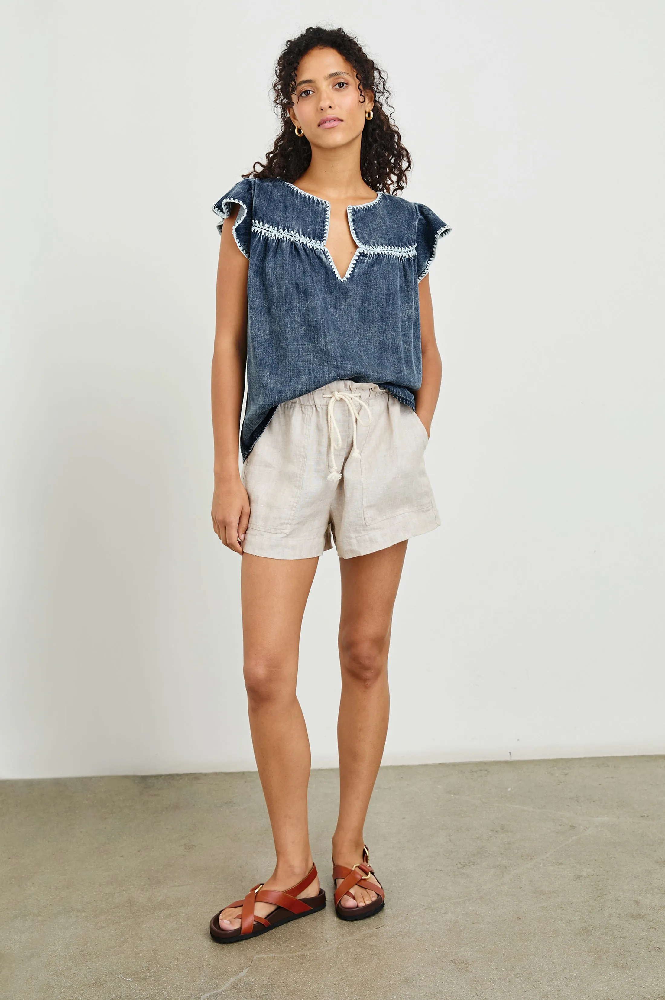 TAFIA TOP - CLASSIC BLUE Rails