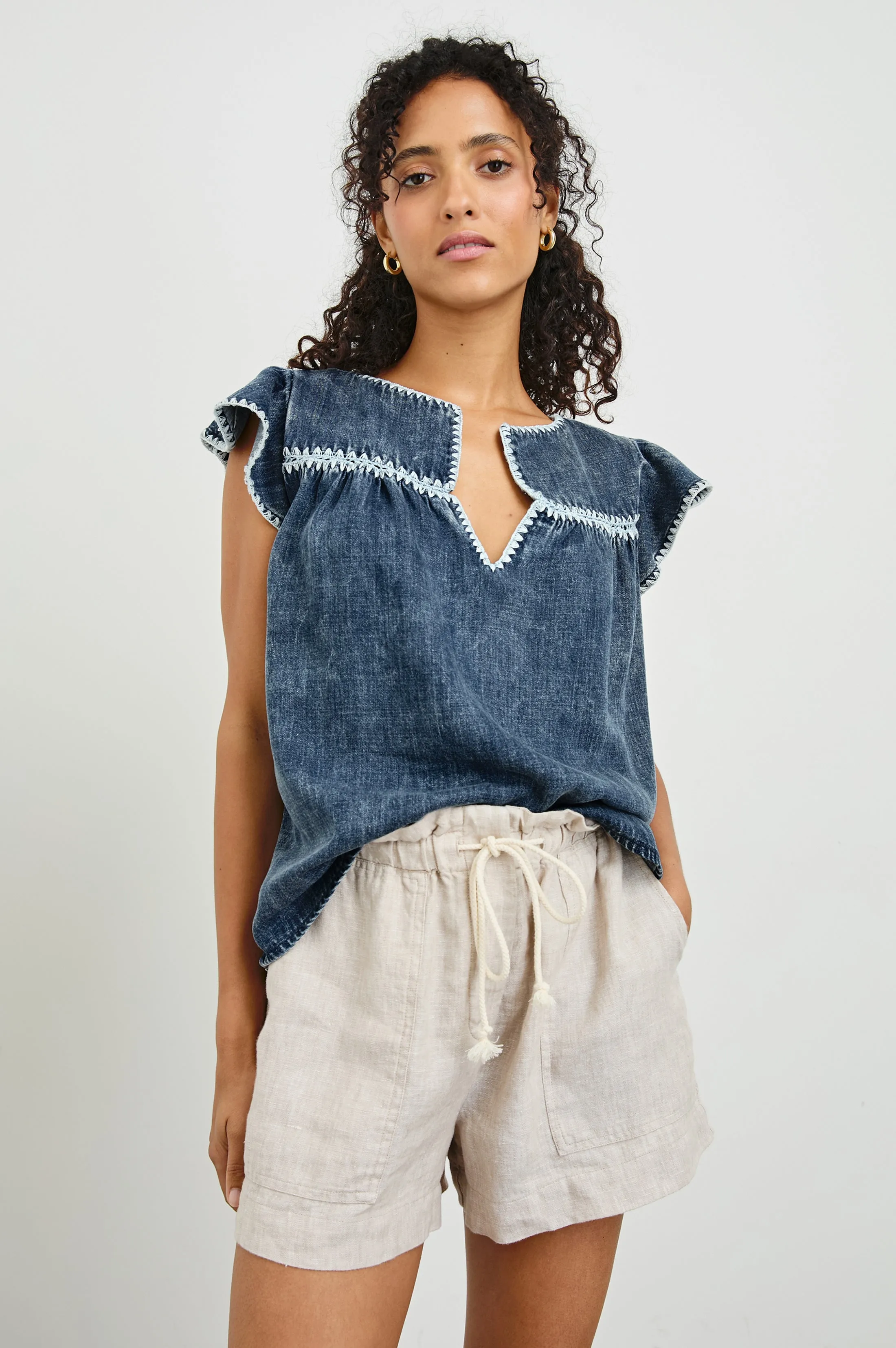 TAFIA TOP - CLASSIC BLUE Rails