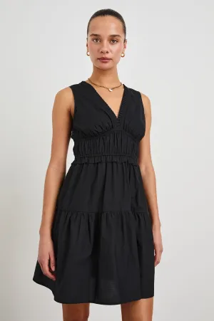 TALULAH DRESS - BLACK Rails