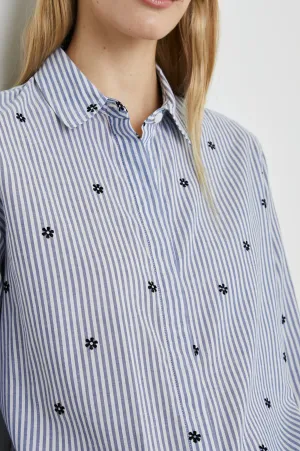 TAYLOR SHIRT - FLOCKED DAISIES Rails