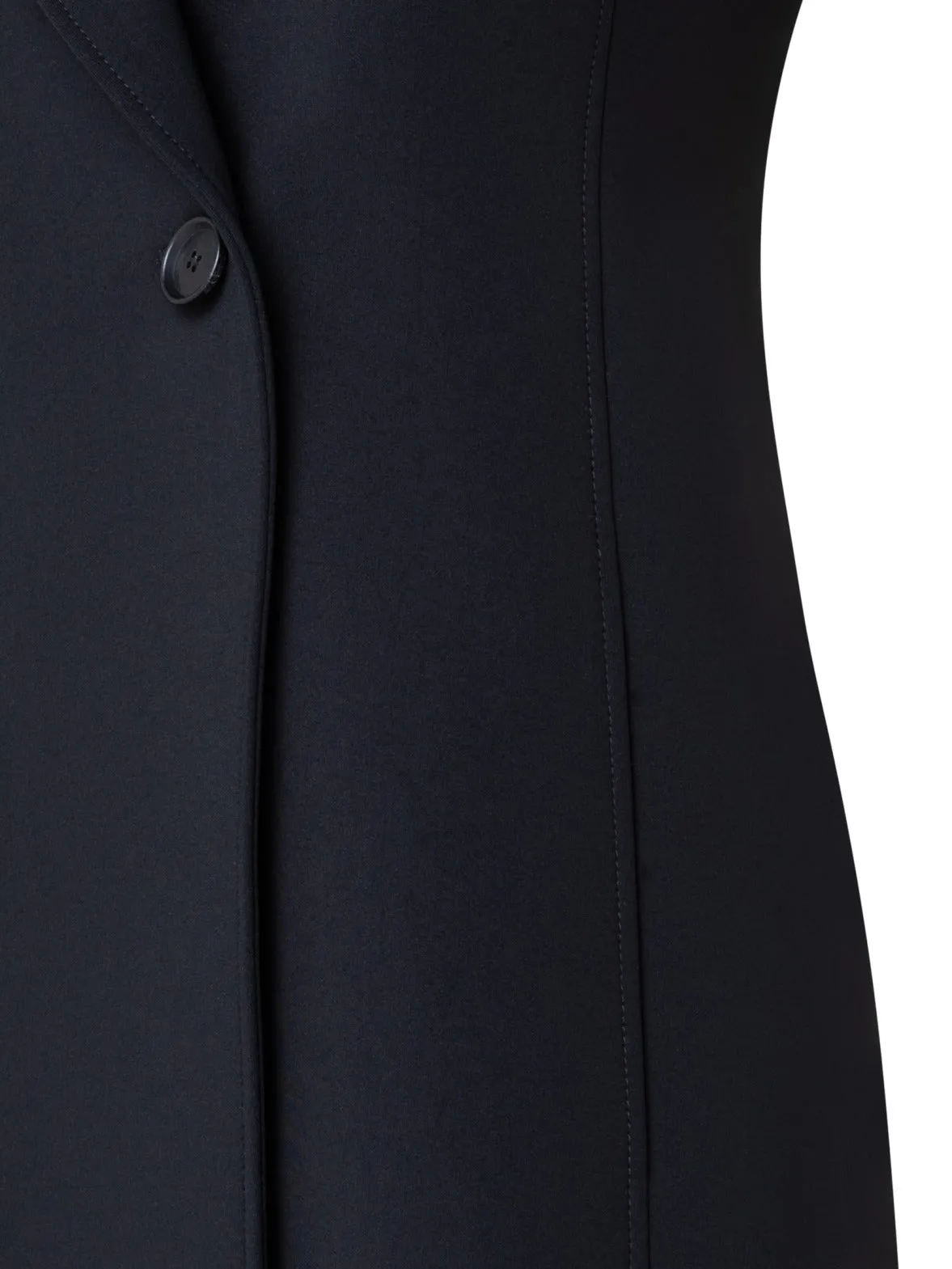 Techno Neoprene Long Gilet Akris