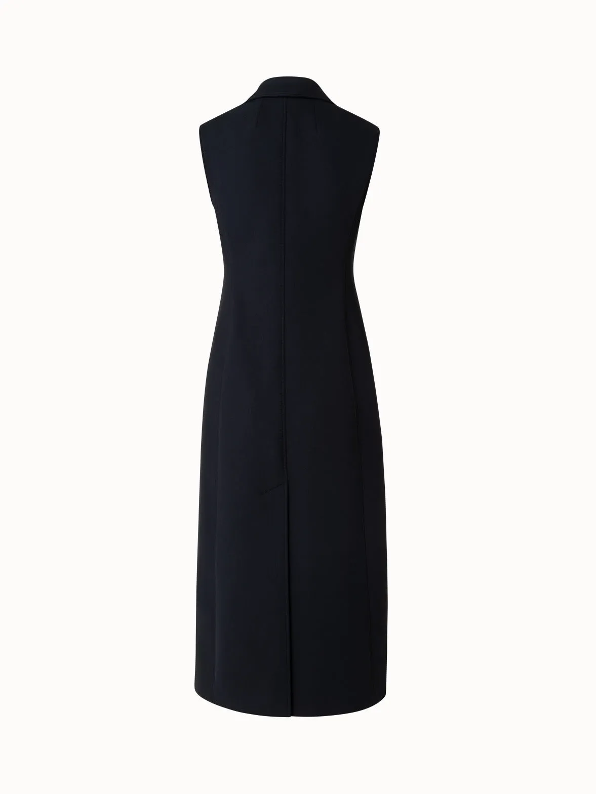 Techno Neoprene Long Gilet Akris