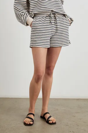 TEDDY SHORT - SAILOR STRIPE TERRY TOWEL Rails