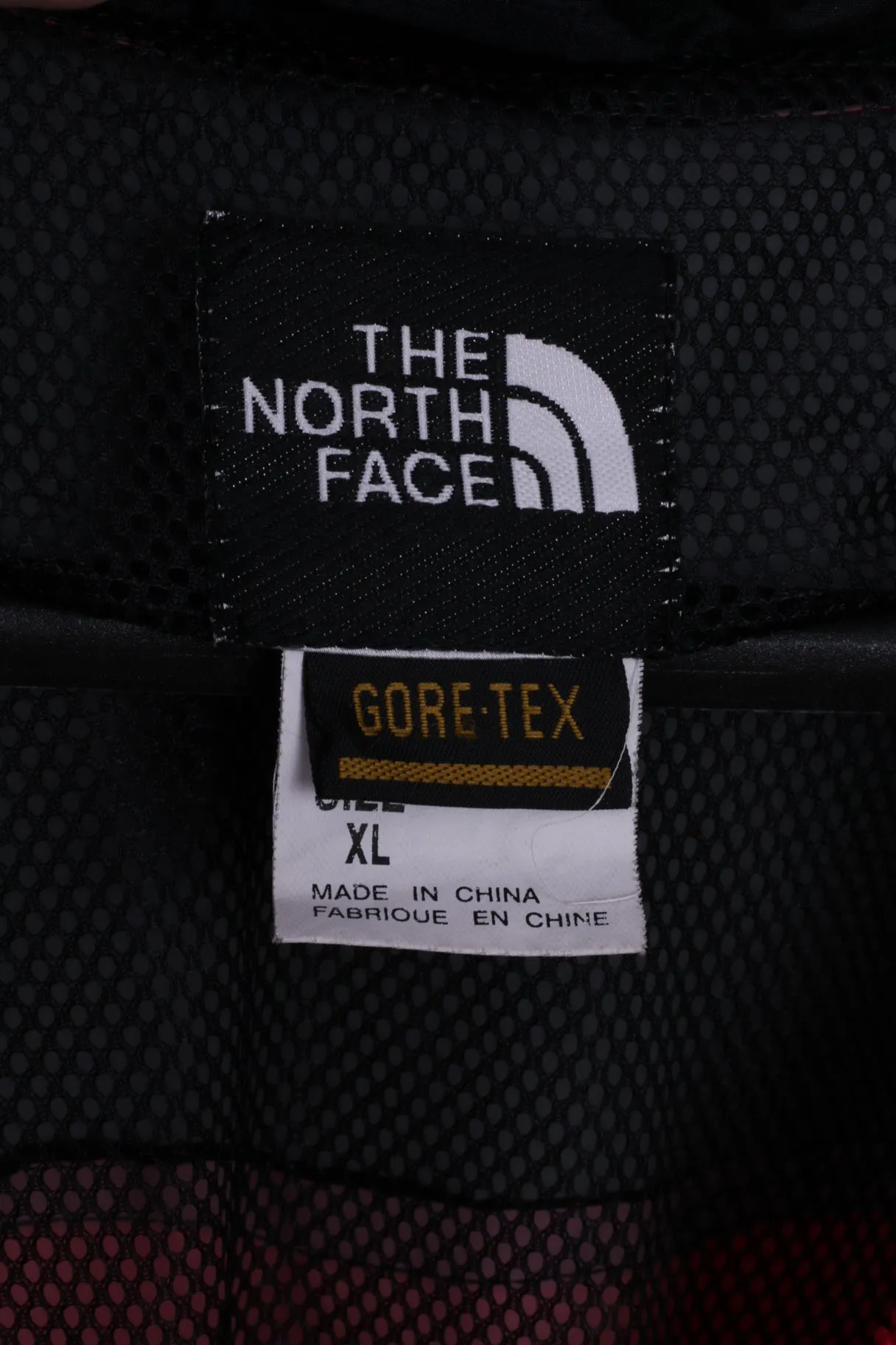 The North Face Womens XL (S) Jacket Red Nylon Zip Up Hooded Outdoor Mountain Top