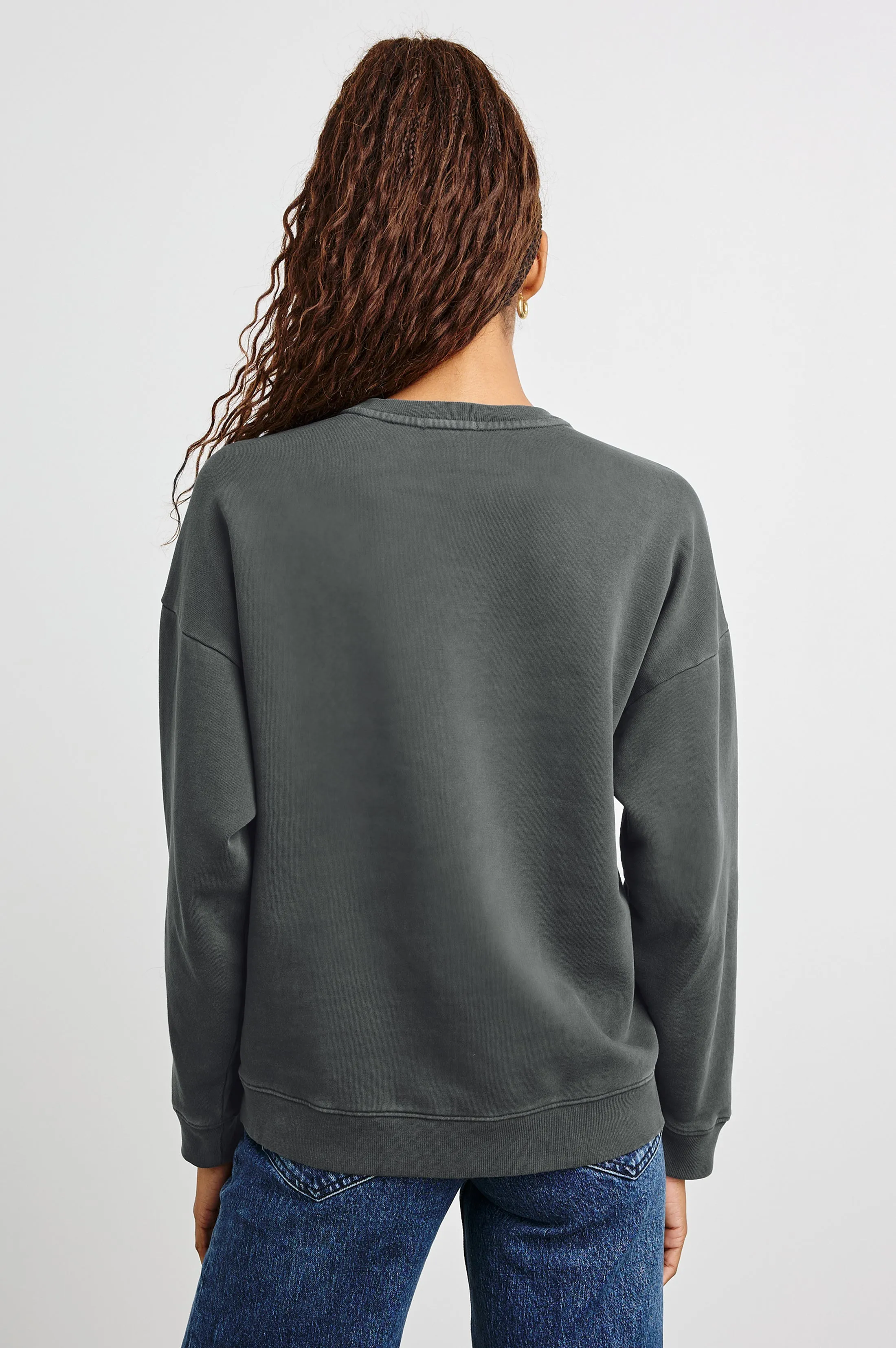 THE VARSITY SWEATSHIRT - PARIS GLITTER Rails