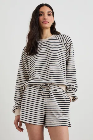 THERON SWEATSHIRT - SAILOR STRIPE TERRY TOWEL Rails