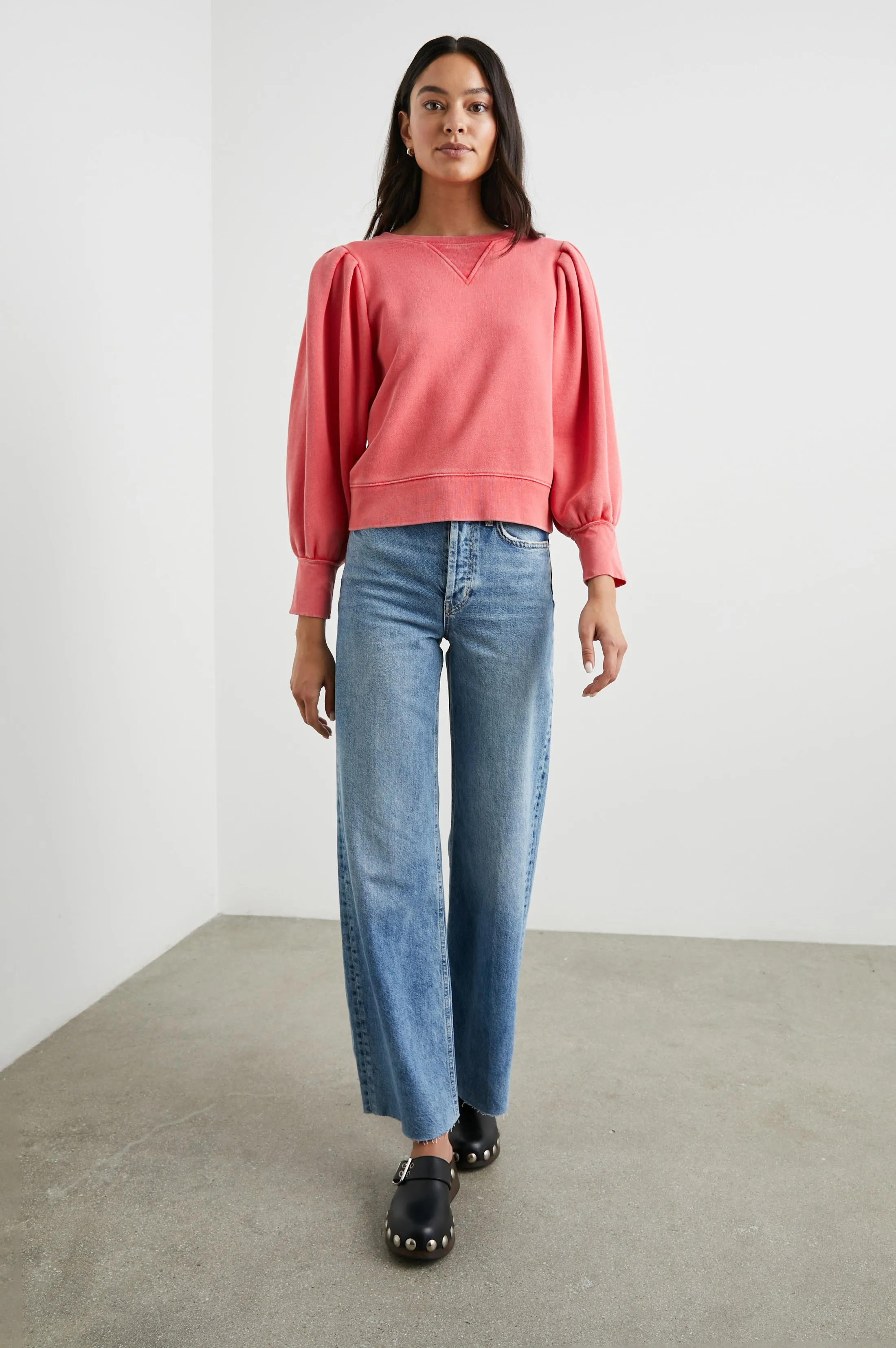 TIFFANY SWEATSHIRT - CHERRY Rails