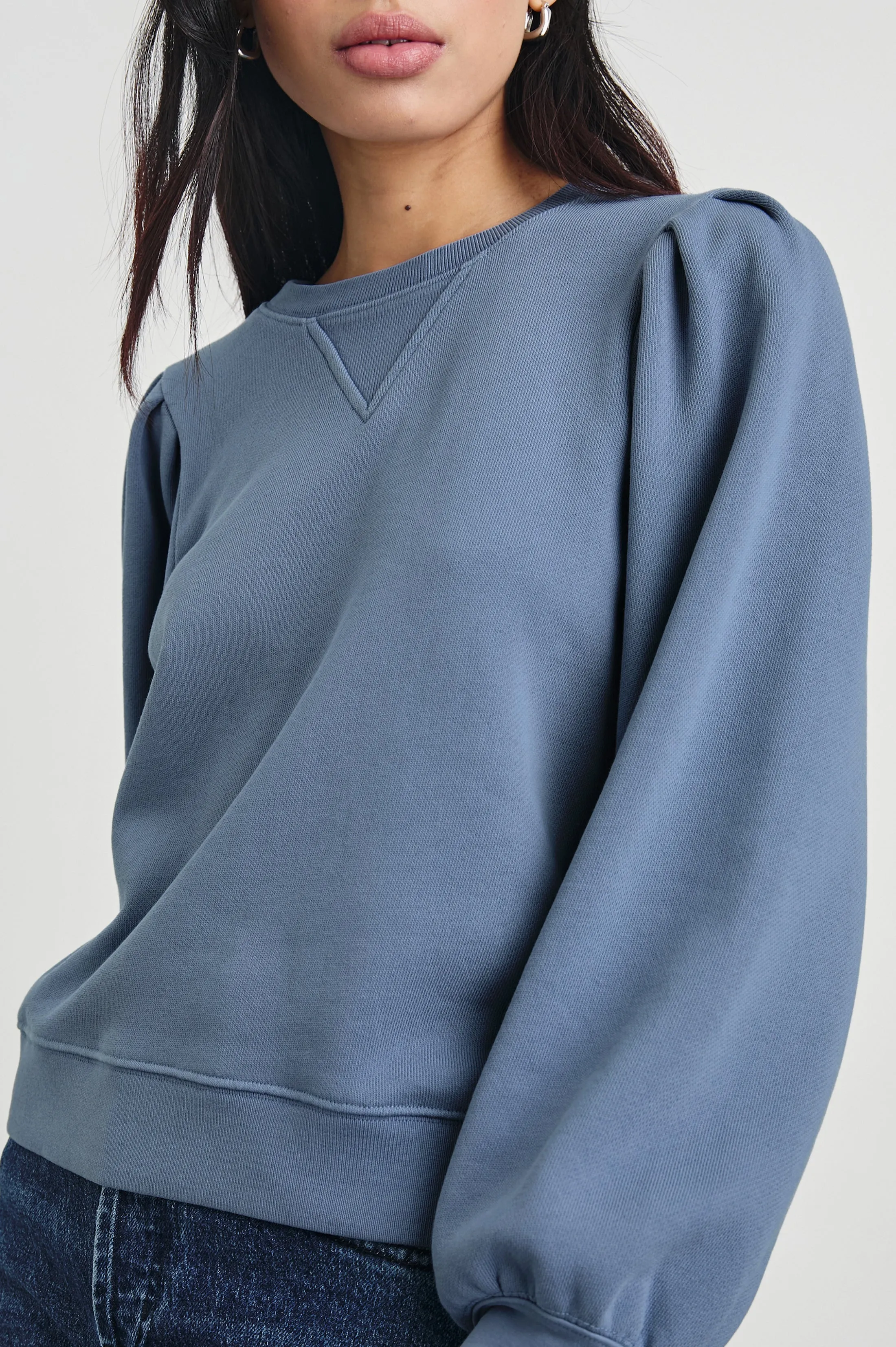 TIFFANY SWEATSHIRT - FADED PERIWINKLE Rails