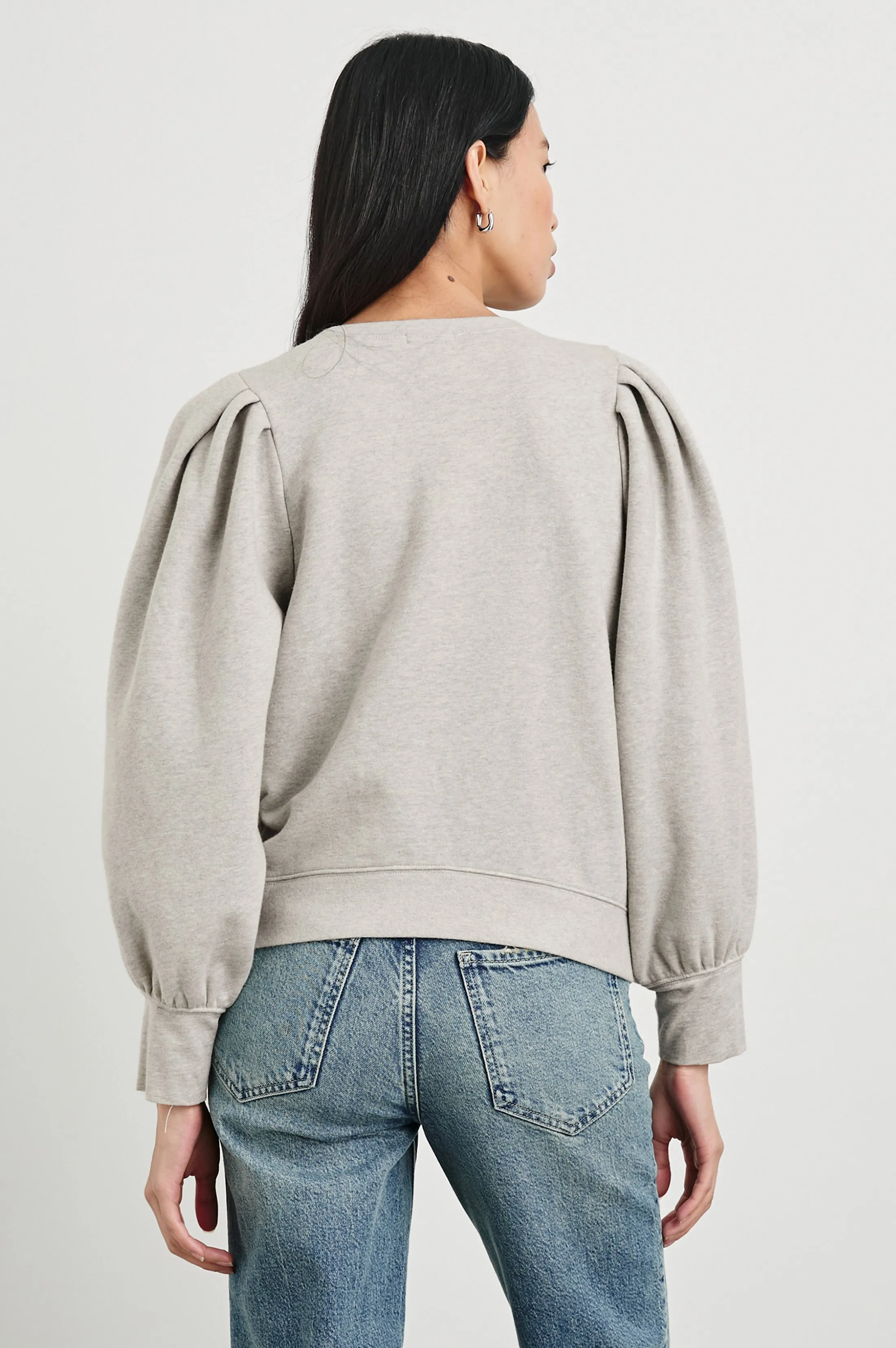 TIFFANY SWEATSHIRT - HEATHER GREY Rails
