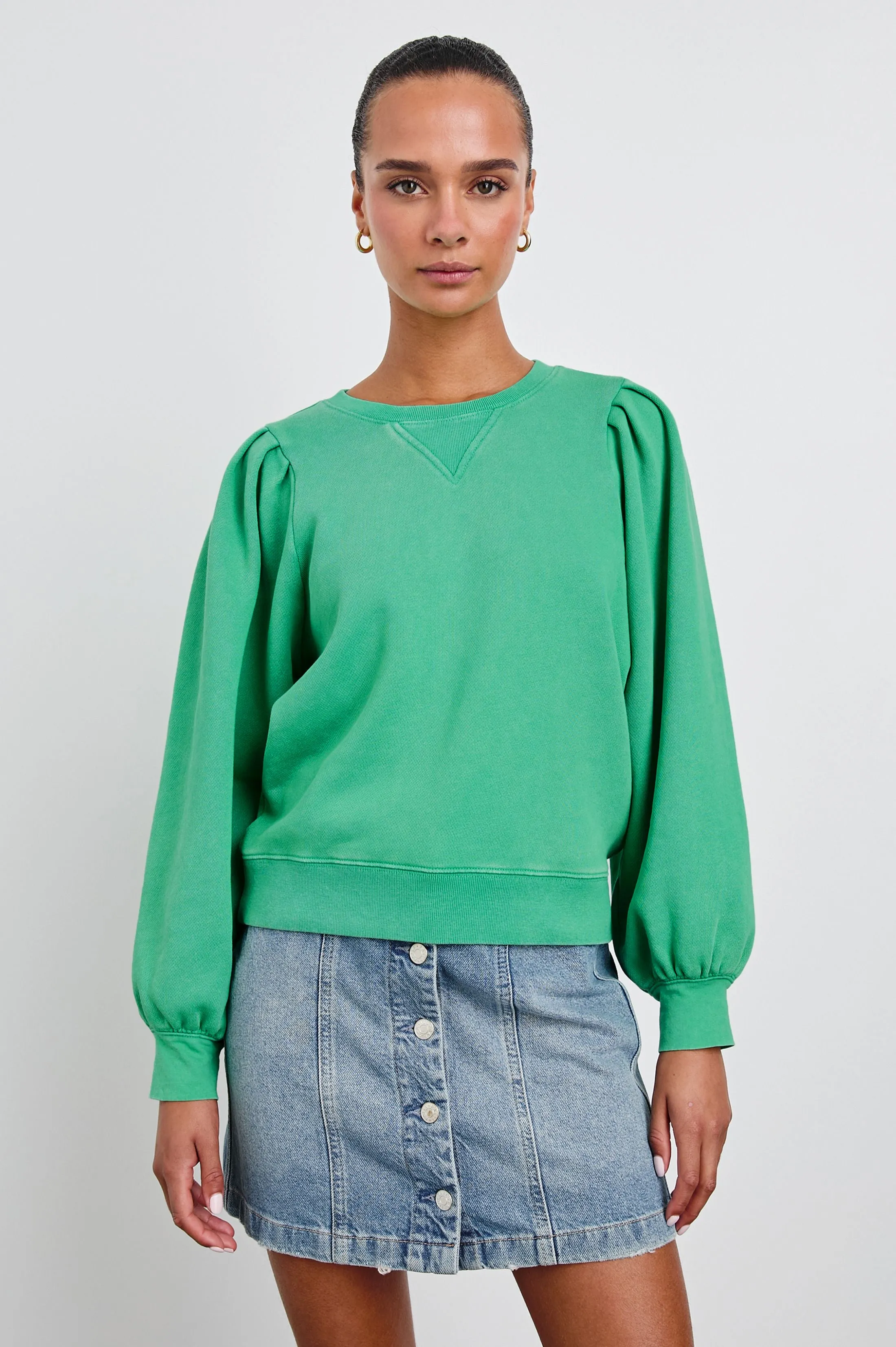 TIFFANY SWEATSHIRT - KELLY GREEN Rails