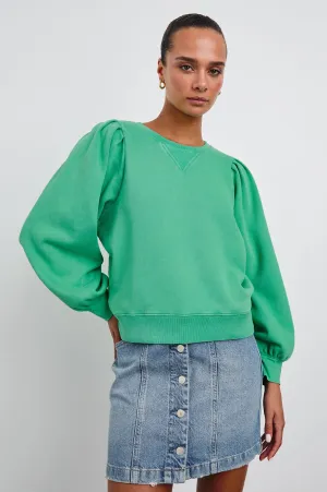 TIFFANY SWEATSHIRT - KELLY GREEN Rails