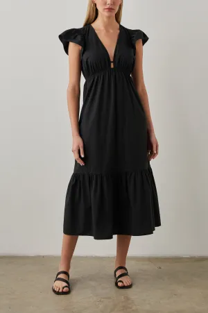 TINA DRESS - BLACK Rails