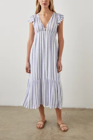 TINA DRESS - VILLA STRIPE Rails