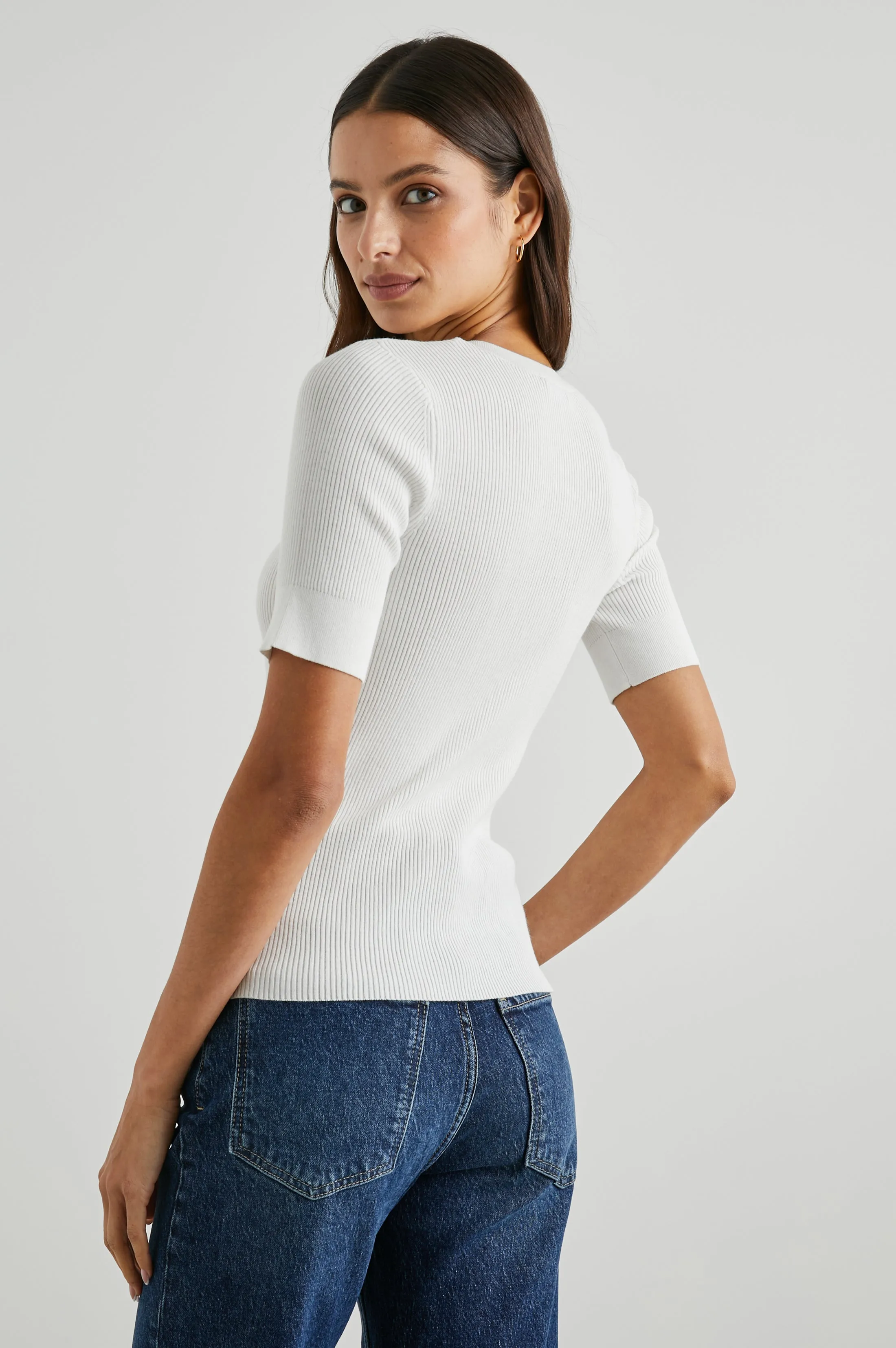TONI TOP - IVORY Rails