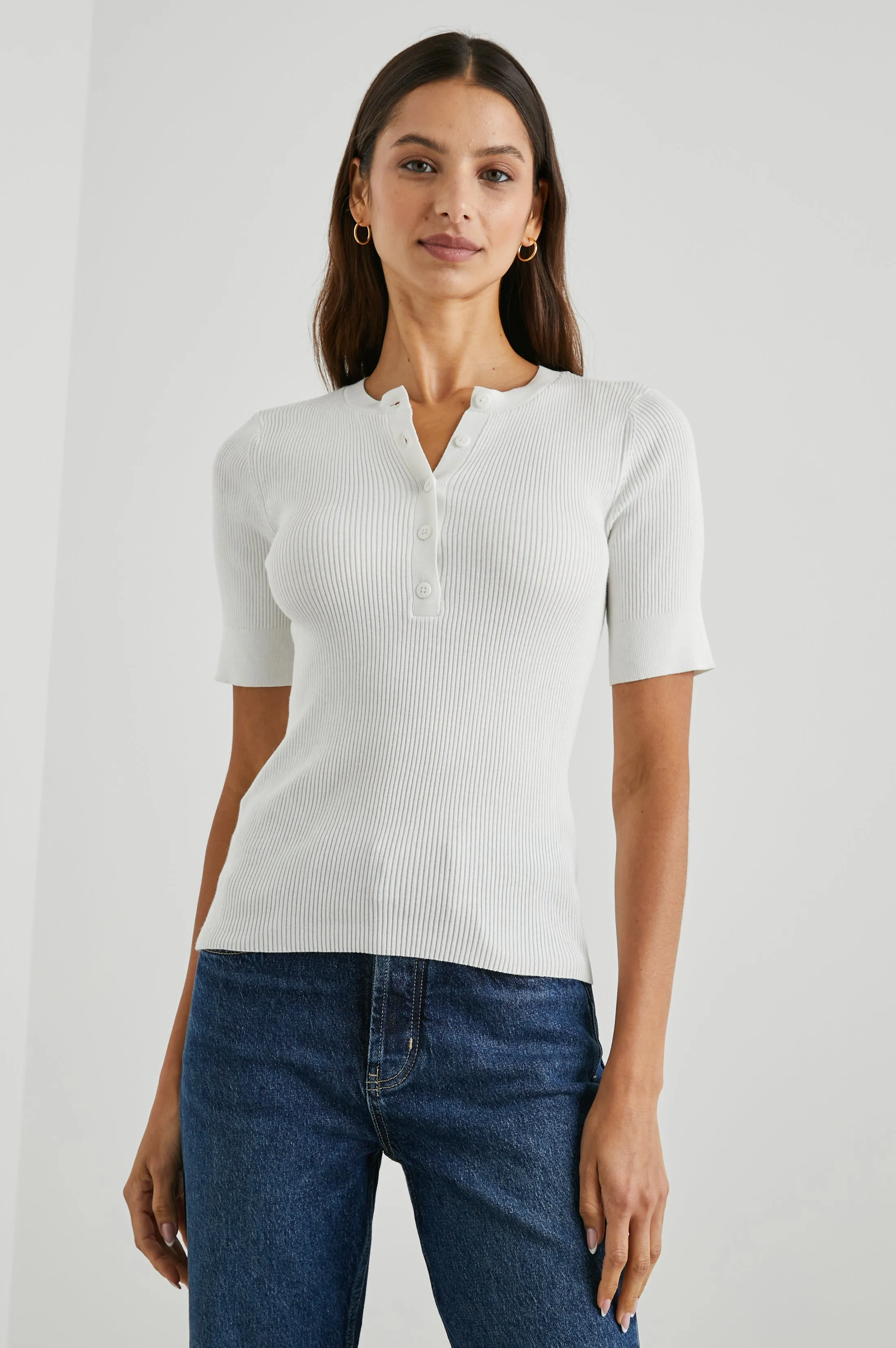 TONI TOP - IVORY Rails