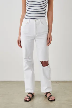 TOPANGA STRAIGHT - SALT WHITE DISTRESS Rails