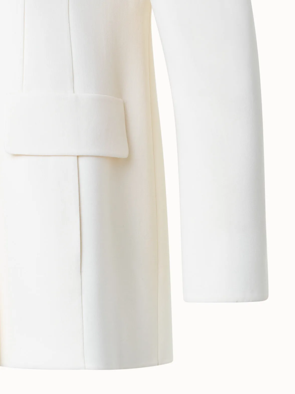 Tuxedo Jacket in Double-Face Akris