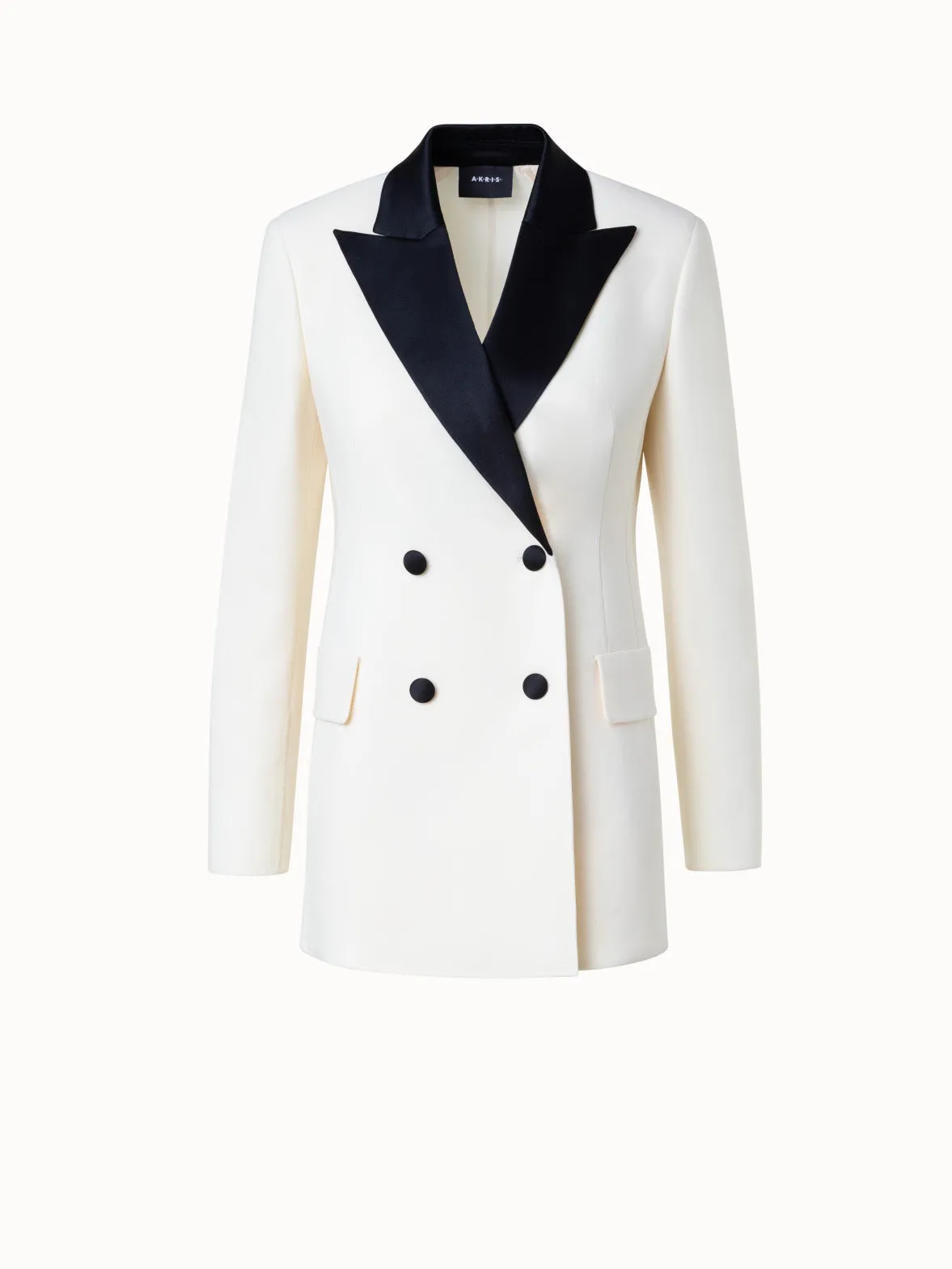 Tuxedo Jacket in Double-Face Akris