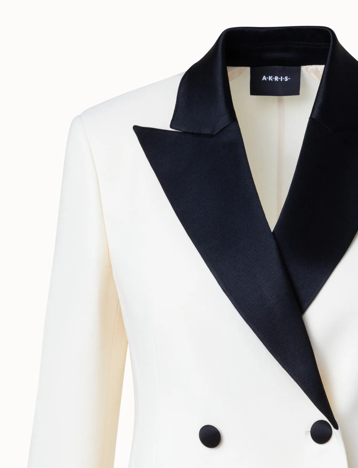 Tuxedo Jacket in Double-Face Akris