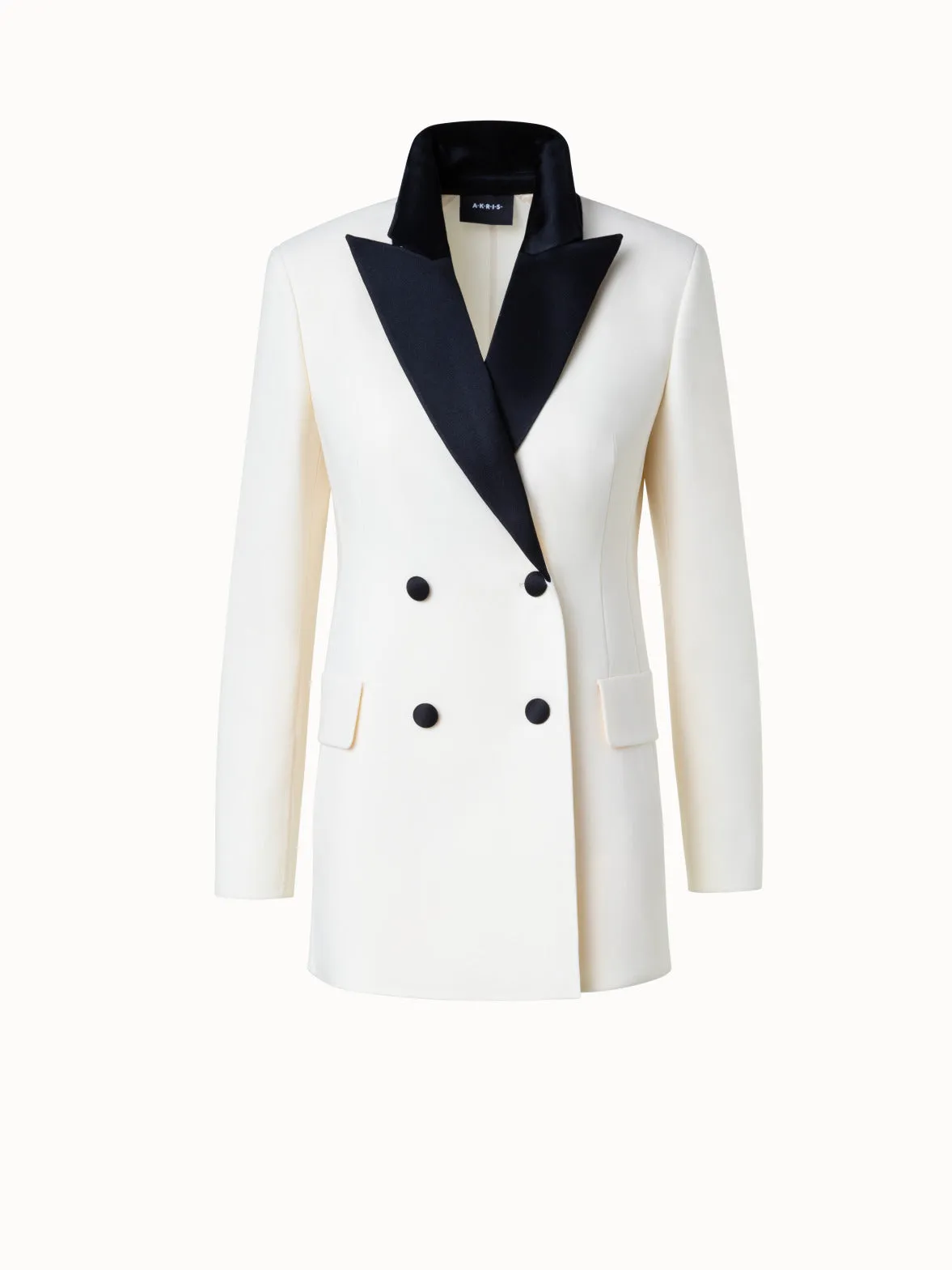 Tuxedo Jacket in Double-Face Akris